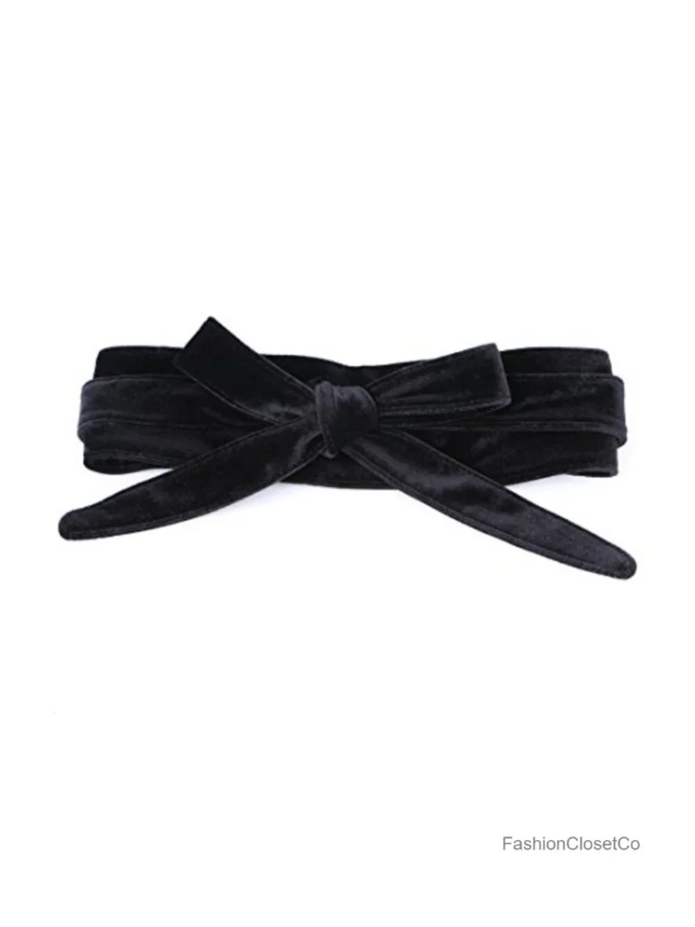 Women's Velvet Wrap Belt Long Sash Tie Waist Cinch Obi
